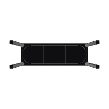 18" X 54" Rectangular Marine Grade Polymer Table