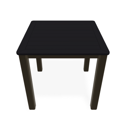 21" Square Marine Grade Polymer End Table