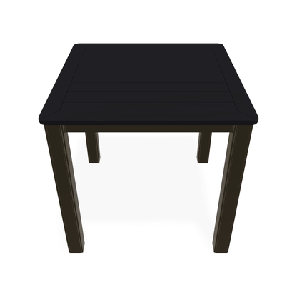 Marine Grade Polymer Top Table 21" Square End Table