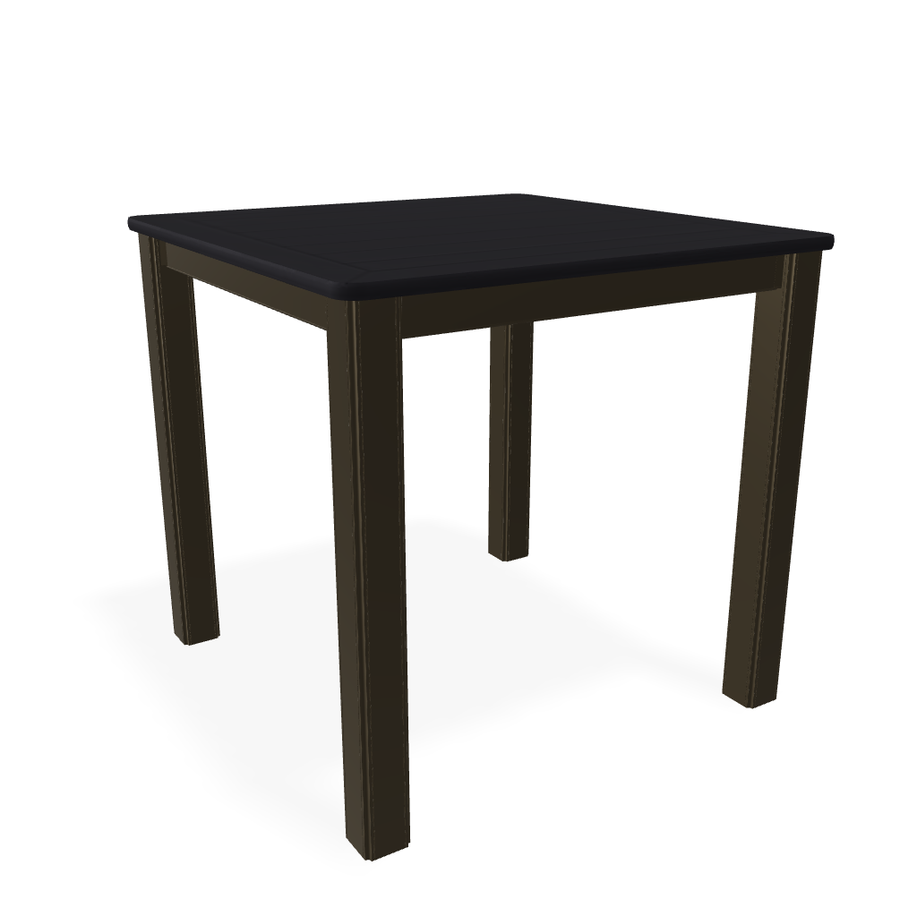 21" Square Marine Grade Polymer End Table