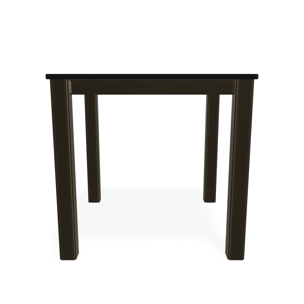 21" Square Marine Grade Polymer End Table