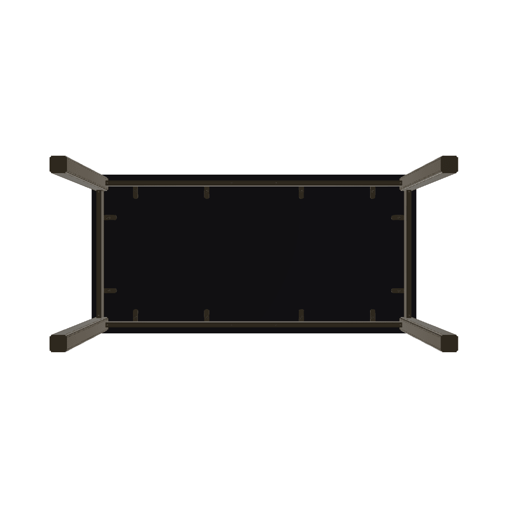 Telescope Marine Grade Polymer 21" X 42" Outdoor Coffee Table