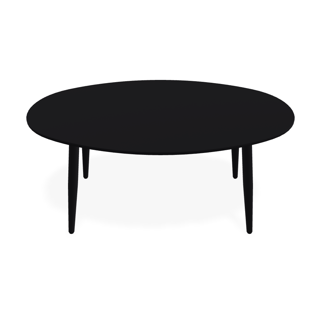 24" x 42" Marine Grade Polymer Oval Coffee Table