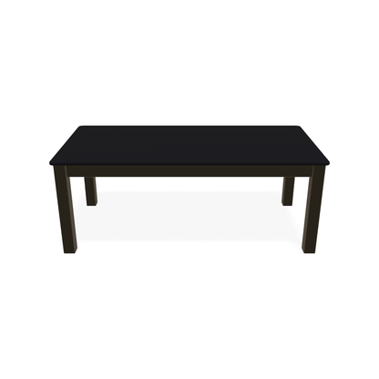 Telescope Marine Grade Polymer 24" X 48" Rectangular Outdoor Coffee Table