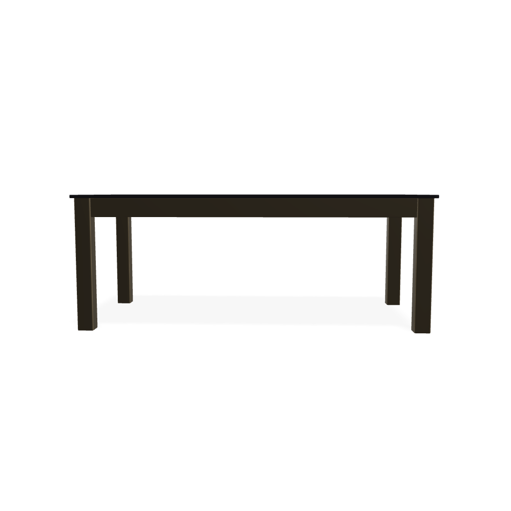 24" X 48" Marine Grade Polymer Rectangular Coffee Table