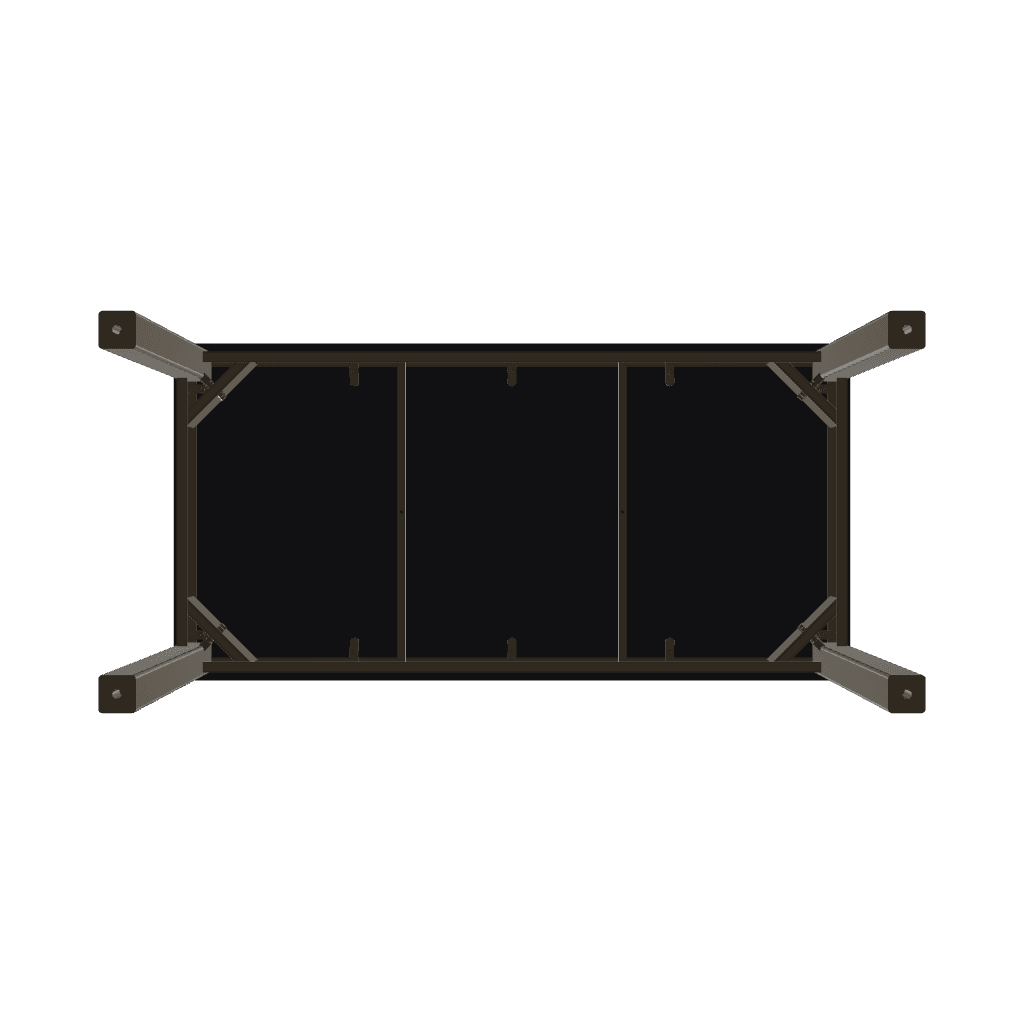Telescope Marine Grade Polymer 24" X 48" Rectangular Outdoor Coffee Table