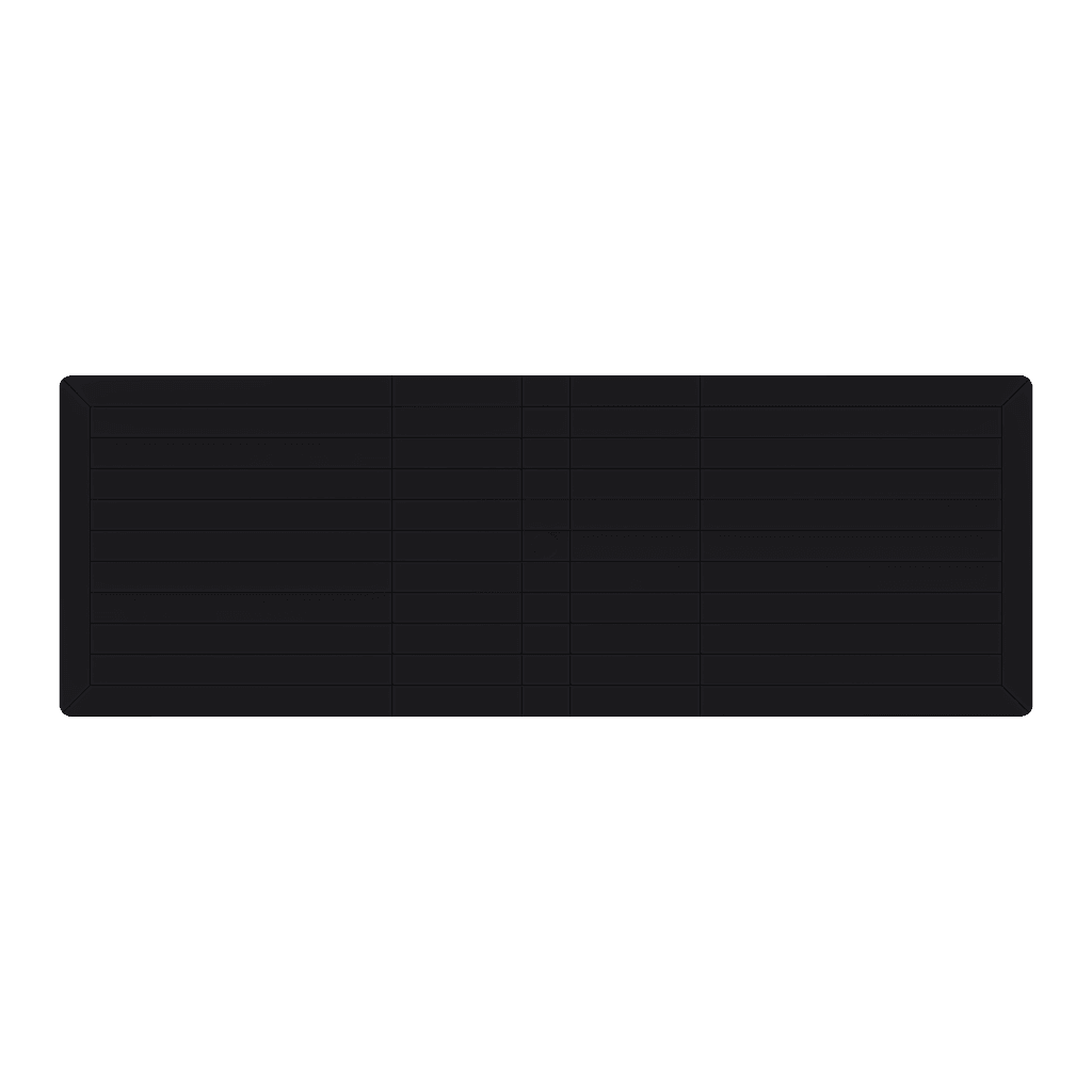 Marine Grade Large Extendable Dining Table