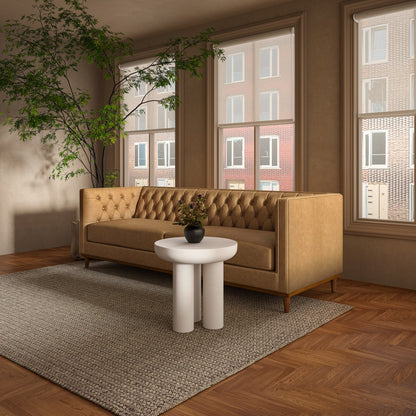 Fielder Top Grain Brazilian Leather Sofa