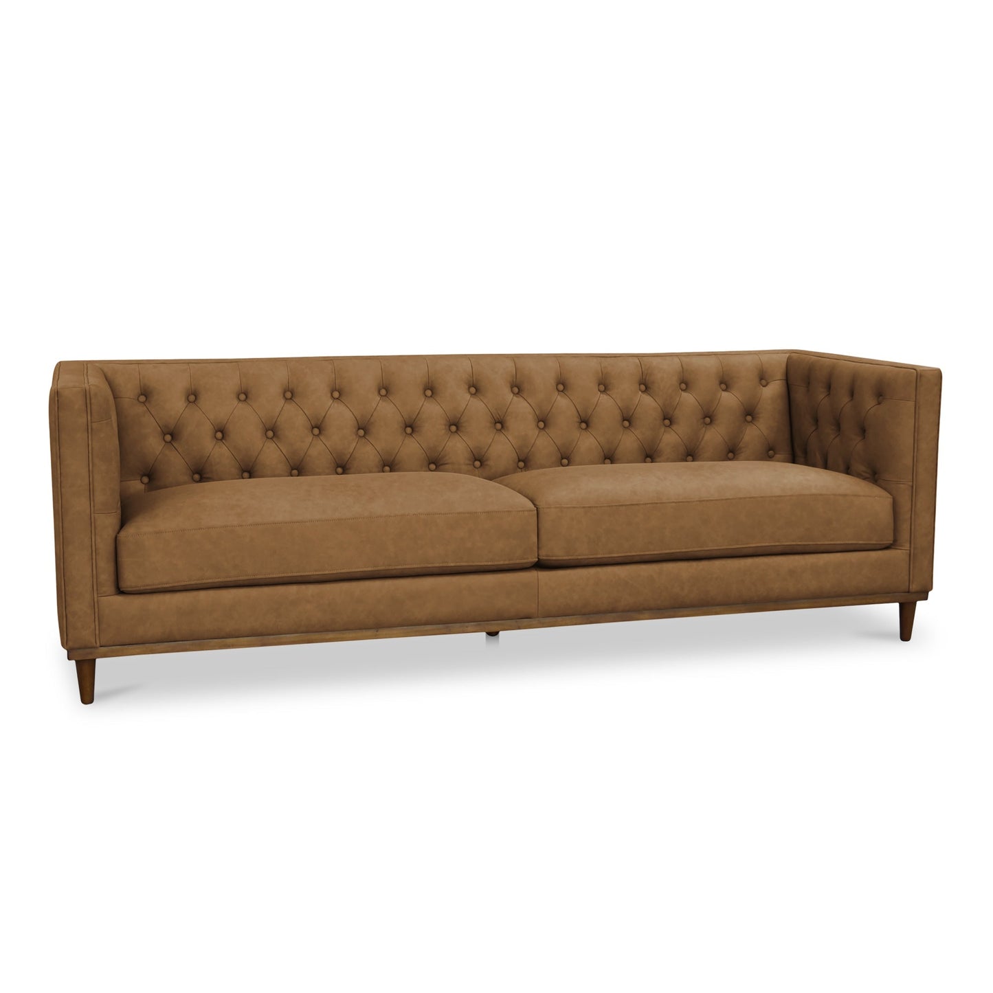 Fielder Top Grain Brazilian Leather Sofa