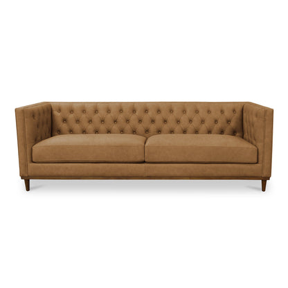 Fielder Top Grain Brazilian Leather Sofa