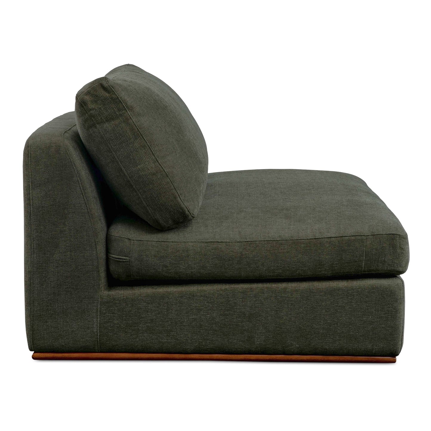 Moe's Home Rue Removable Back Cushion Slipper Chair