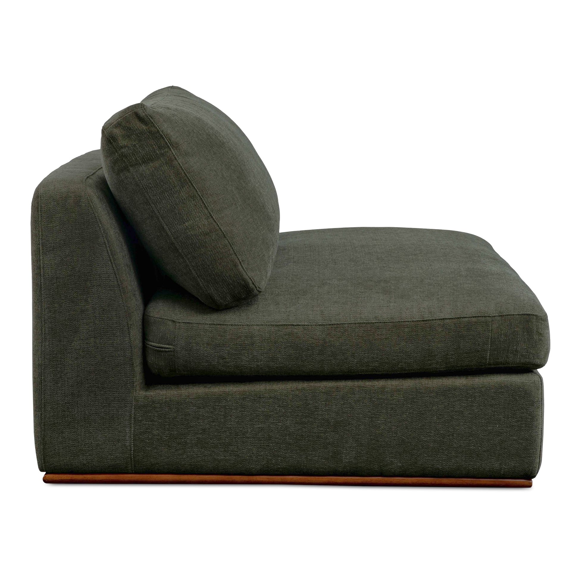 Moe's Home Rue Removable Back Cushion Slipper Chair
