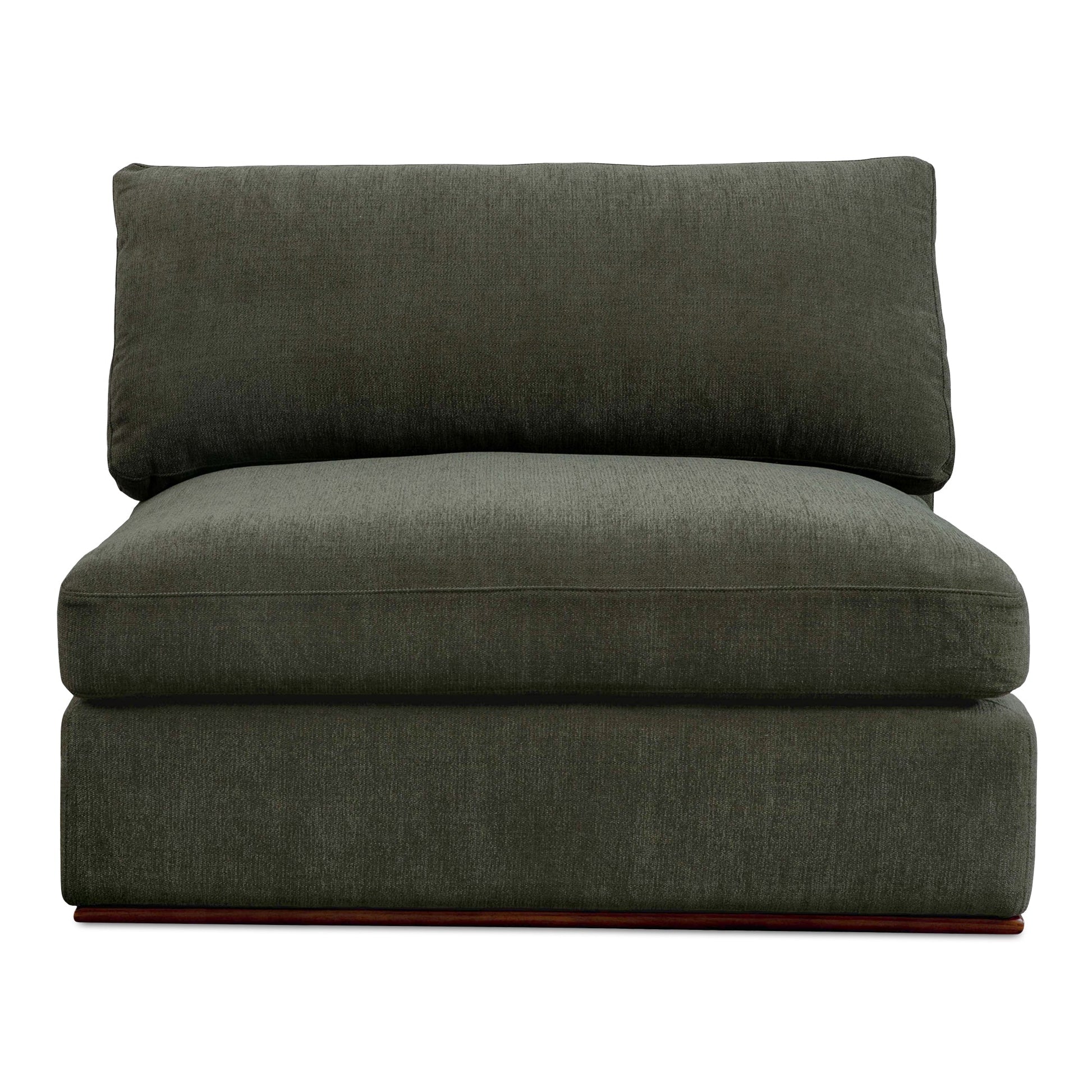 Moe's Home Rue Removable Back Cushion Slipper Chair