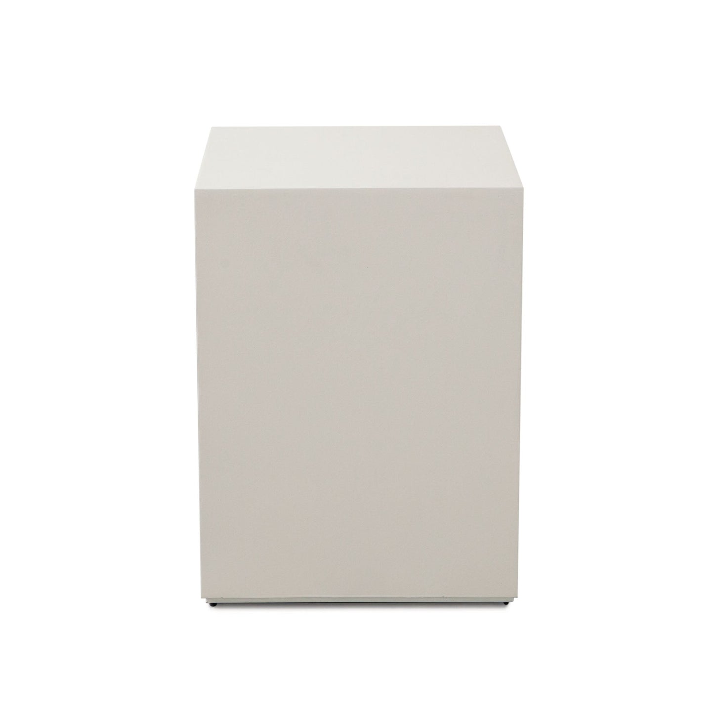 Diamond Sofa Montage Ivory Faux Cement Square End Table
