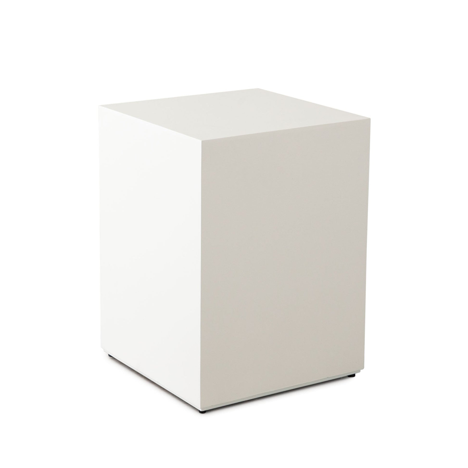 Diamond Sofa Montage Ivory Faux Cement Square End Table
