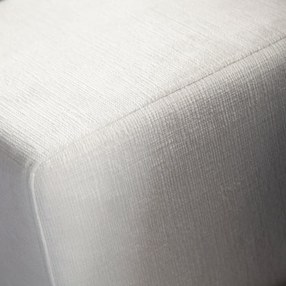 Muse Mist White Performance Fabric Accent Arm Chair