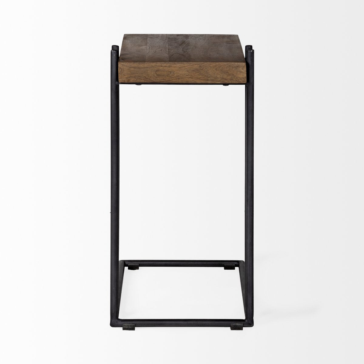 Mercana Maddox C-shaped Wooden End Table