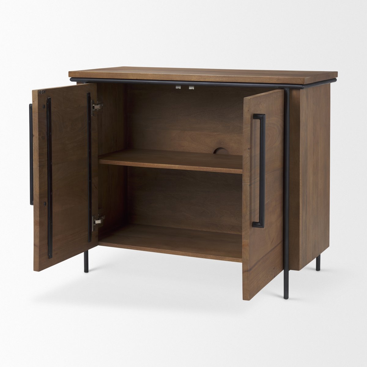 Mercana Maddox Two Doors Wooden Accent Cabinet