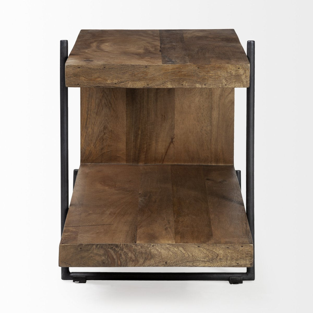 Mercana Maddox U-shaped Wooden End Table