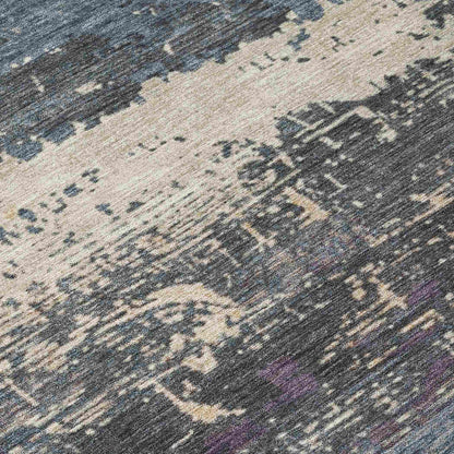 Addison Rugs Maeanor Blue Washable Indoor-Outdoor Rug