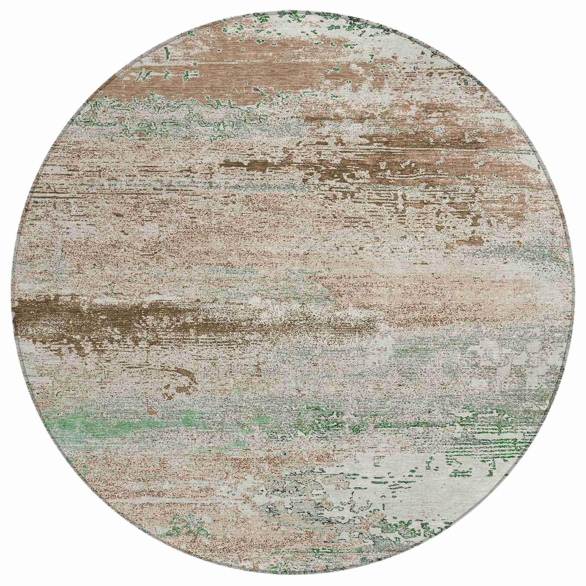 Addison Rugs Maeanor Brown Washable Indoor-Outdoor Rug
