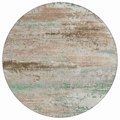 Addison Rugs Maeanor Brown Washable Indoor-Outdoor Rug