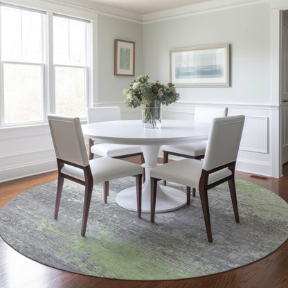 Addison Rugs Maeanor Green Washable Indoor-Outdoor Rug