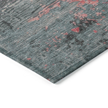 Addison Rugs Maeanor Orange Washable Indoor-Outdoor Rug