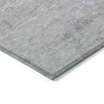 Addison Rugs Maeanor Purple Washable Indoor-Outdoor Rug