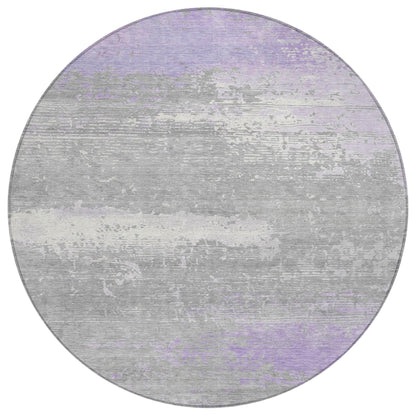 Addison Rugs Maeanor Purple Washable Indoor-Outdoor Rug