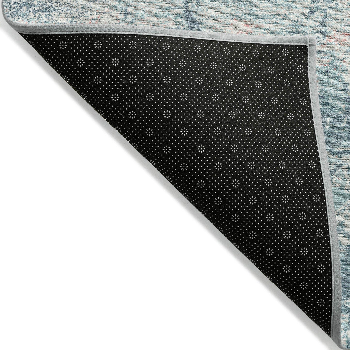 Addison Rugs Maeara Teal Washable Indoor-Outdoor Rug
