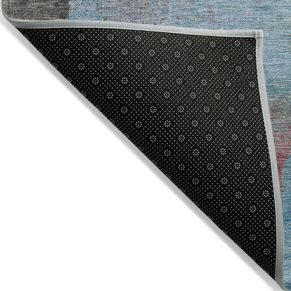 Addison Rugs Maearis Blue Washable Indoor-Outdoor Rug