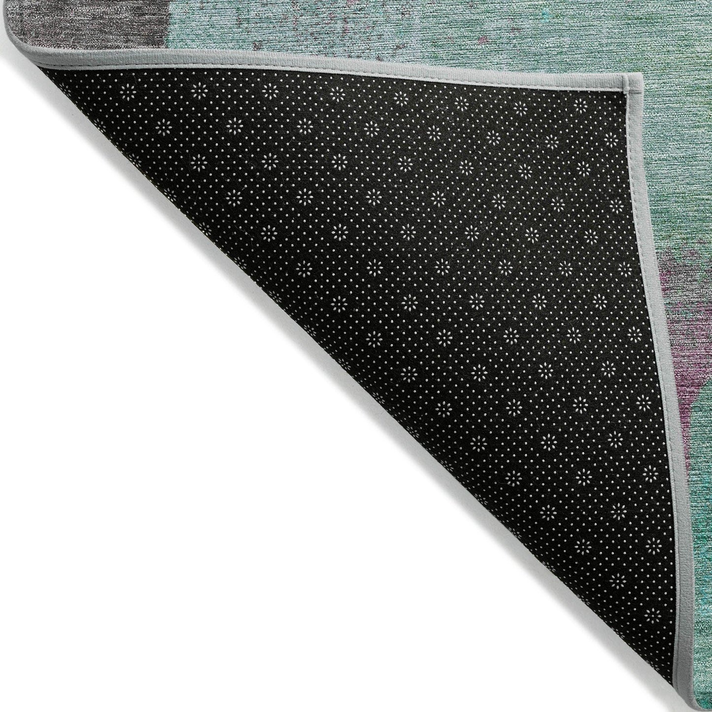 Addison Rugs Maearis Teal Washable Indoor-Outdoor Rug