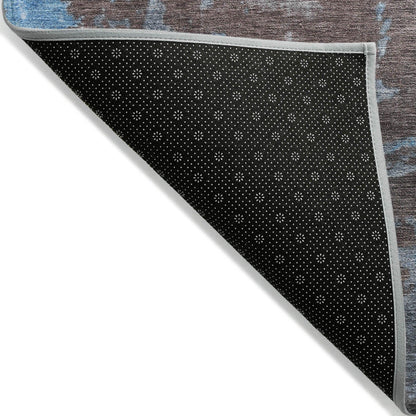 Addison Rugs Maeel Blue Washable Indoor-Outdoor Rug