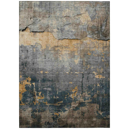 Addison Rugs Maeel Gray Washable Indoor-Outdoor Rug