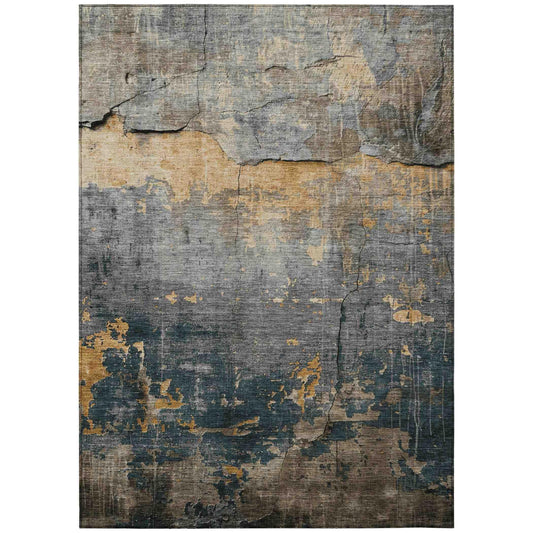 Addison Rugs Maeel Gray Washable Indoor-Outdoor Rug