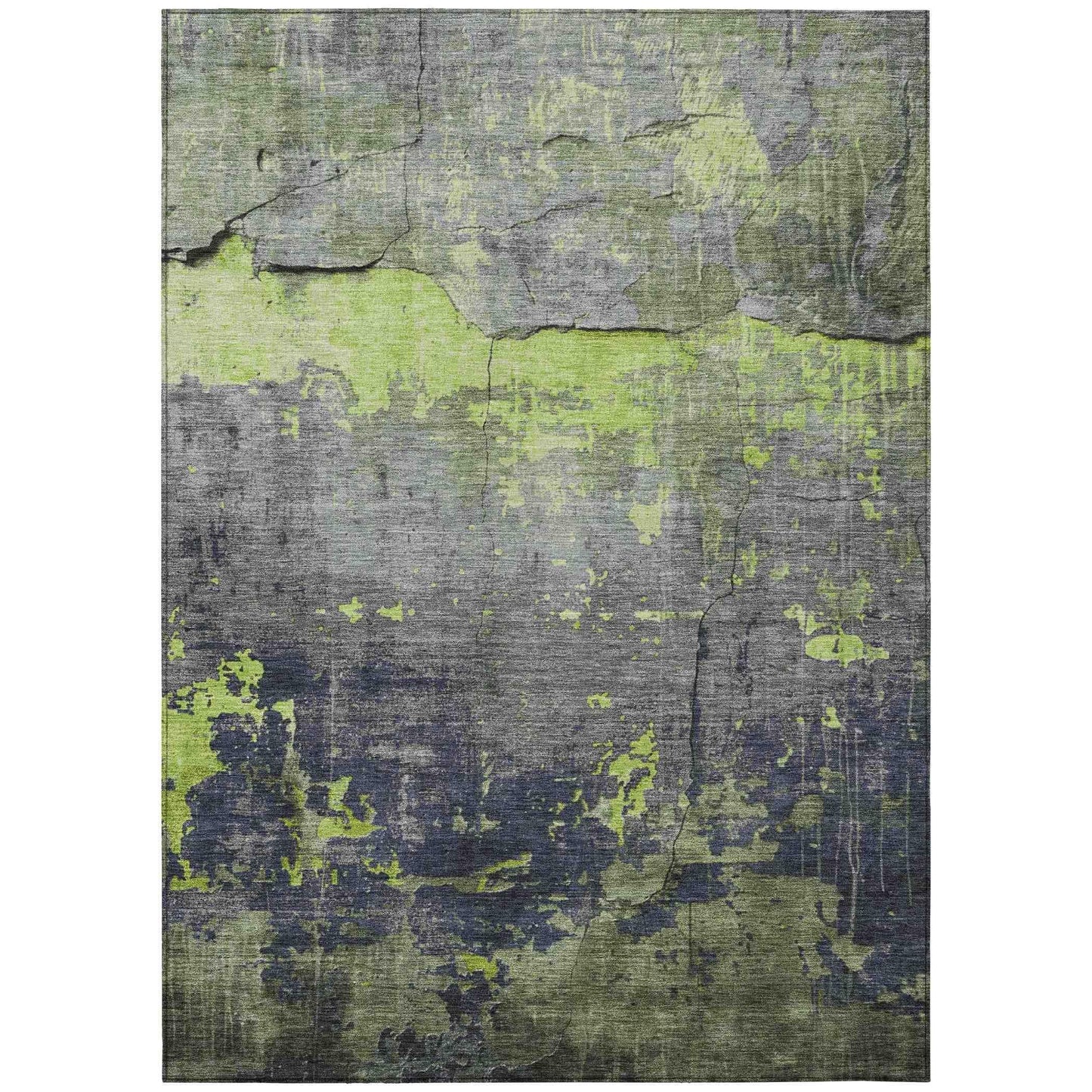 Addison Rugs Maeel Green Washable Indoor-Outdoor Rug
