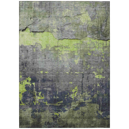 Addison Rugs Maeel Green Washable Indoor-Outdoor Rug