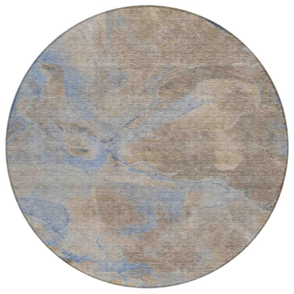Addison Rugs Maeira Brown Washable Indoor-Outdoor Rug