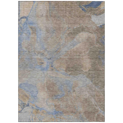 Addison Rugs Maeira Brown Washable Indoor-Outdoor Rug