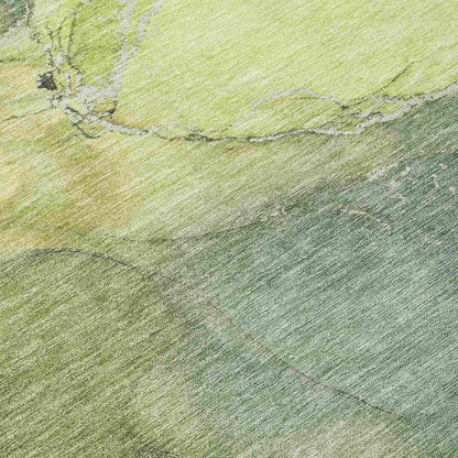 Addison Rugs Maeira Green Washable Indoor-Outdoor Rug