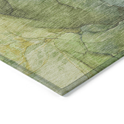 Addison Rugs Maeira Green Washable Indoor-Outdoor Rug
