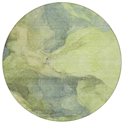 Addison Rugs Maeira Green Washable Indoor-Outdoor Rug