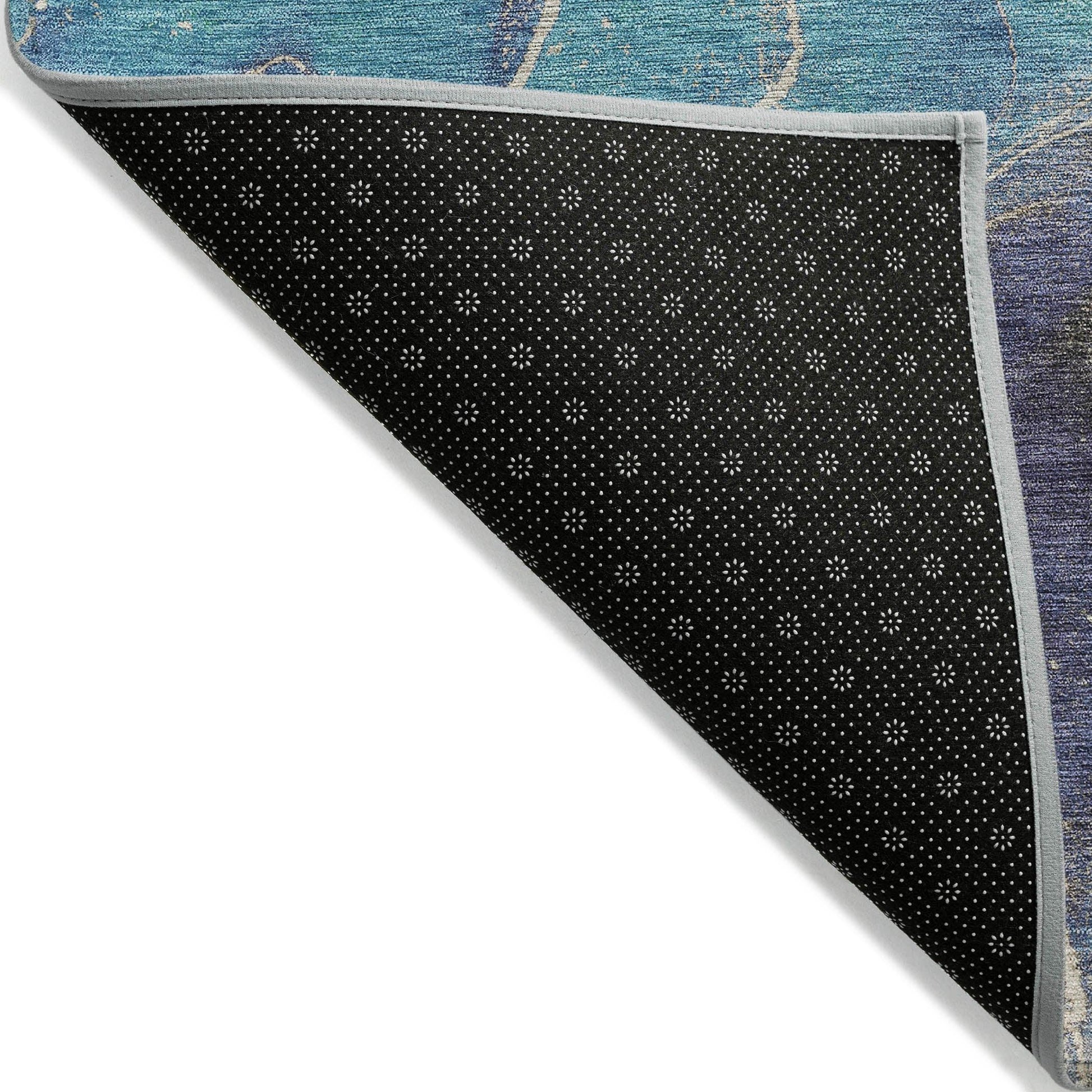 Addison Rugs Maeon Blue Washable Indoor-Outdoor Rug