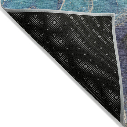 Addison Rugs Maeon Blue Washable Indoor-Outdoor Rug