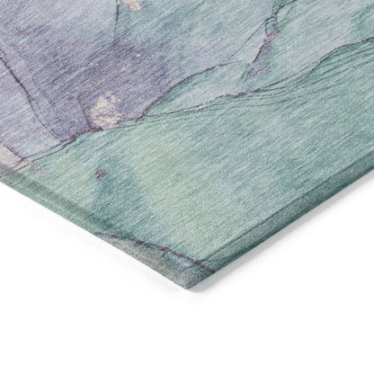 Addison Rugs Maeora Blue Washable Indoor-Outdoor Rug