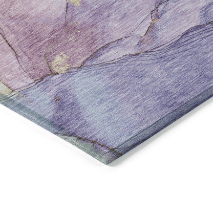 Addison Rugs Maeora Purple Washable Indoor-Outdoor Rug