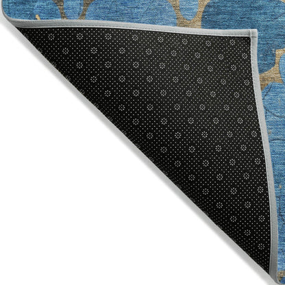 Addison Rugs Maeoril Blue Washable Indoor-Outdoor Rug
