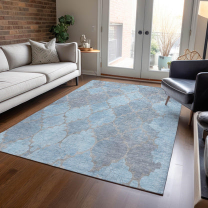 Addison Rugs Maeoril Denim Washable Indoor-Outdoor Rug