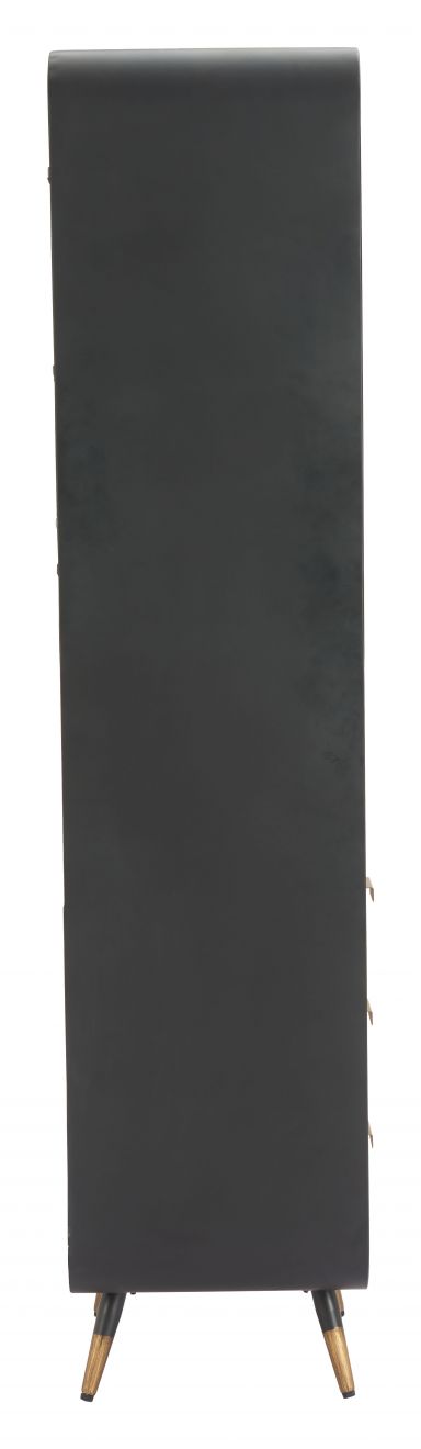 Zuo Modern Magara Wooden Black Bar Cabinet